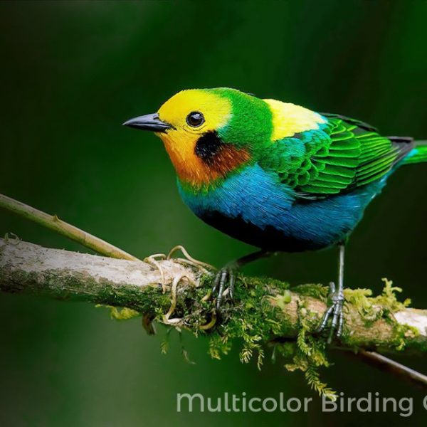 Multicolored-Tanager - Photo by Glenn Blartley